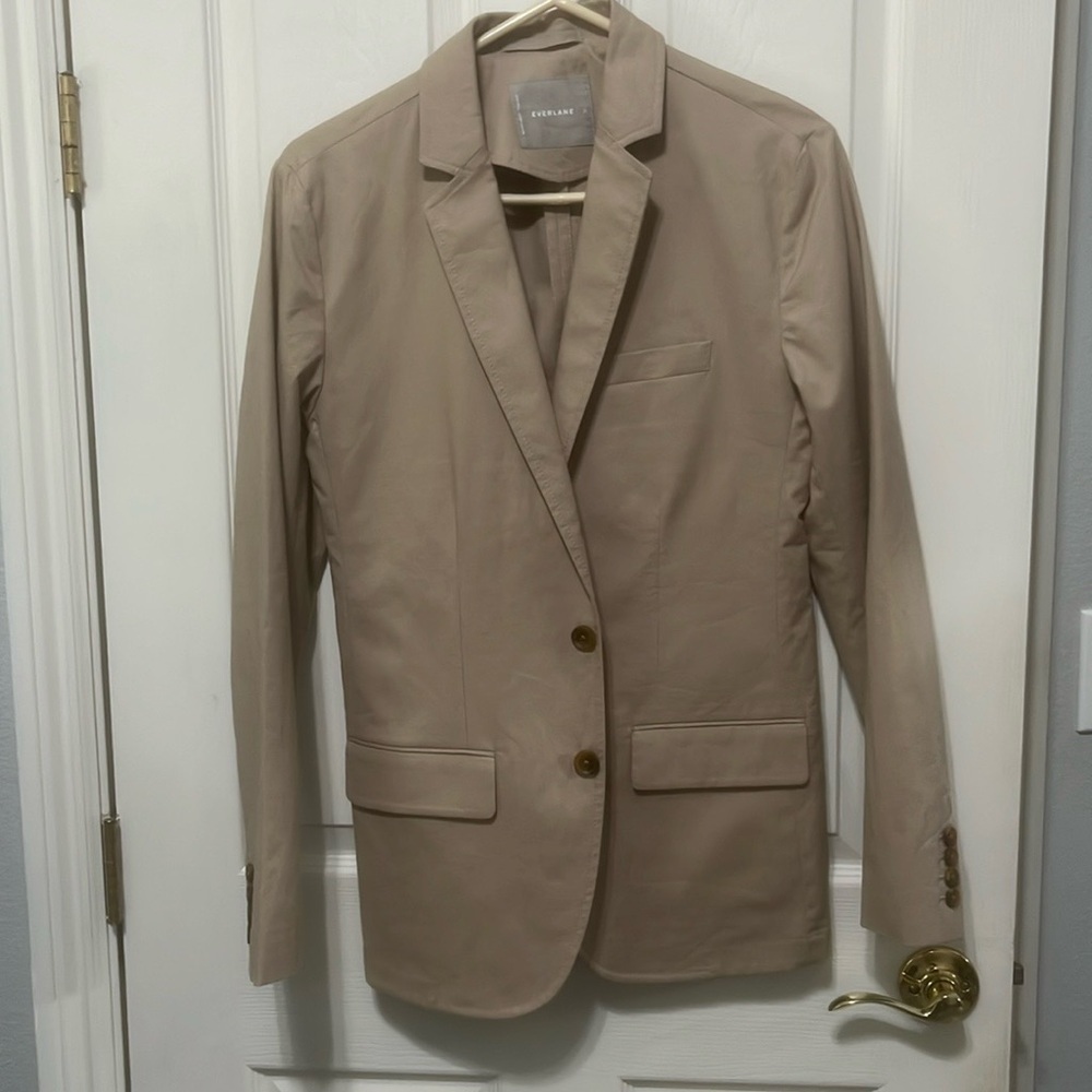 Everlane The Casual Blazer Tan Size 36